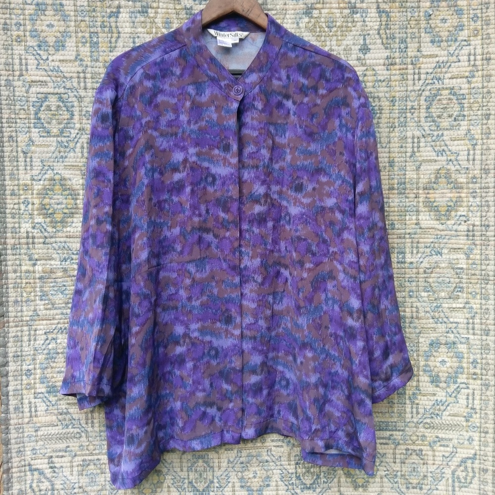 WinterSilks Silk Blend Top 3X